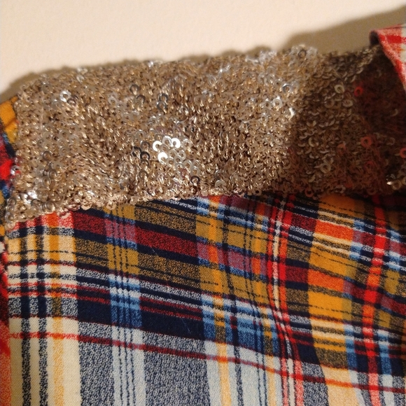 Entro button down shirt with sequins - Picture 8 of 11
